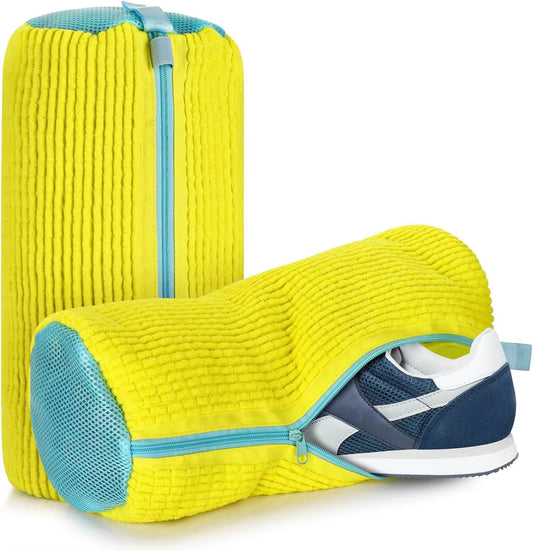 Shoes Sneaker Washing Machine and Dryer Bag Reusable Cleaning Foldable Laundry Shoe Bag Sneakers Laundry Net