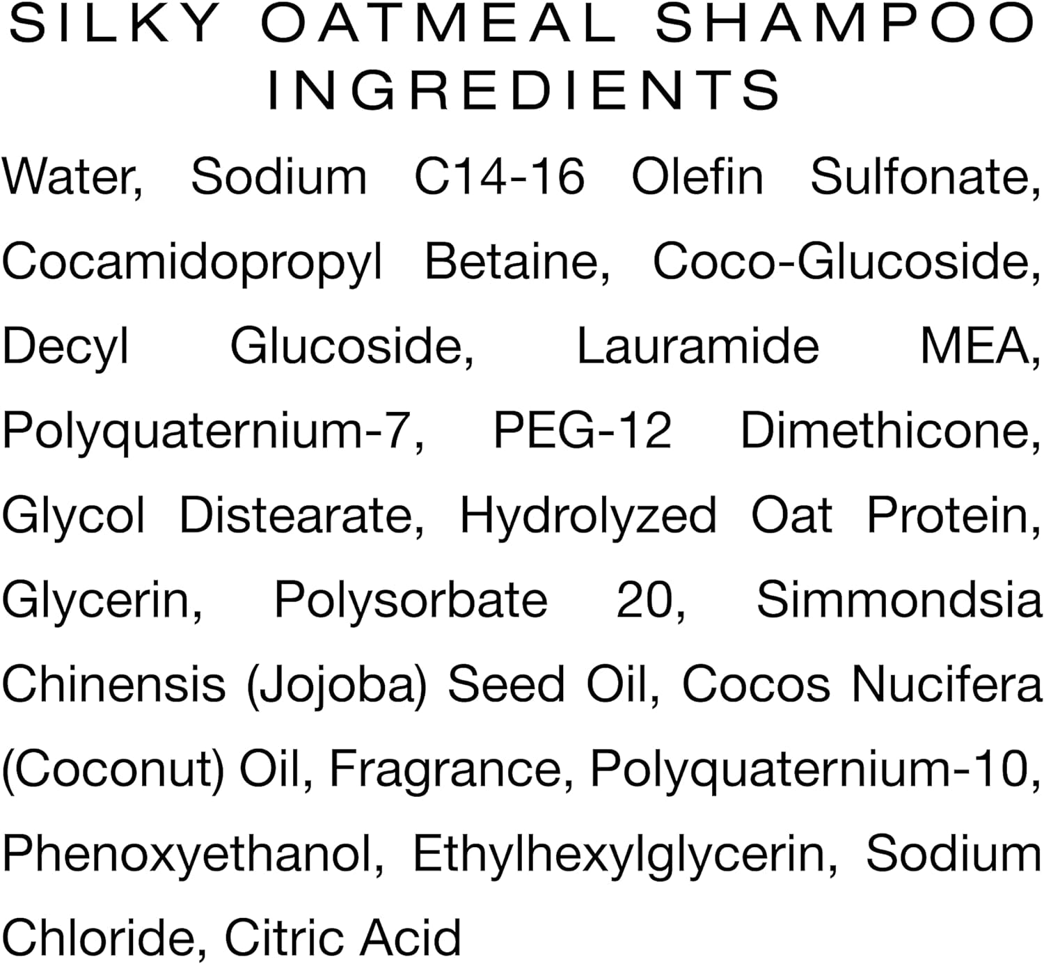 - Everyday Natural Luxury Silky Oatmeal Shampoo - Jasmine + Vanilla - Sulfate & Paraben Free Formula - Dog Shampoo with Oatmeal & Jojoba Oil for a Silky Coat - Made in the USA - 1 Gallon, (821-Gal)