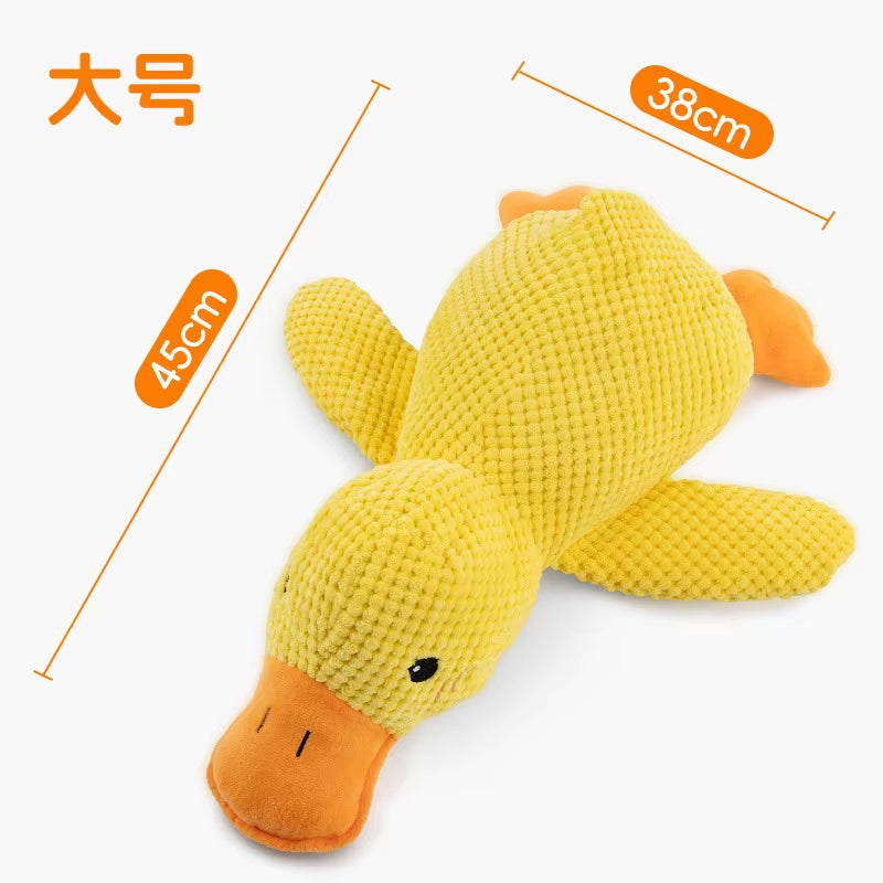 Eco-Friendly Dog Toy Large Pet Puppy Plush Doll Self-Entertainment Sound-Making Chew-Resistant Supplies Boredom Relief Artifact