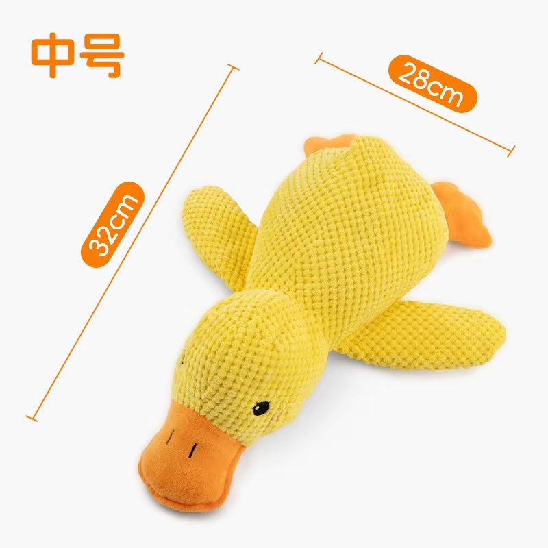 Eco-Friendly Dog Toy Large Pet Puppy Plush Doll Self-Entertainment Sound-Making Chew-Resistant Supplies Boredom Relief Artifact