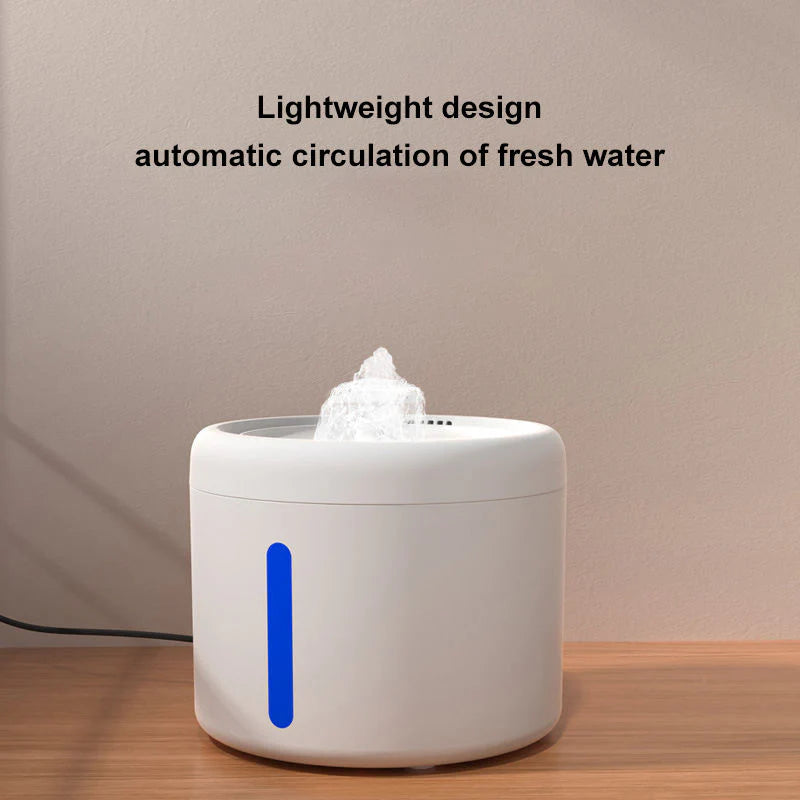 HEYBO Cat Water Fountain Motion Detector Water Fountain for Cats