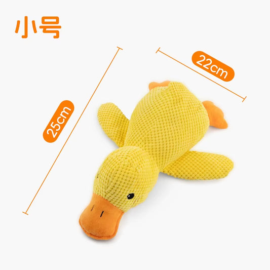 Eco-Friendly Dog Toy Large Pet Puppy Plush Doll Self-Entertainment Sound-Making Chew-Resistant Supplies Boredom Relief Artifact